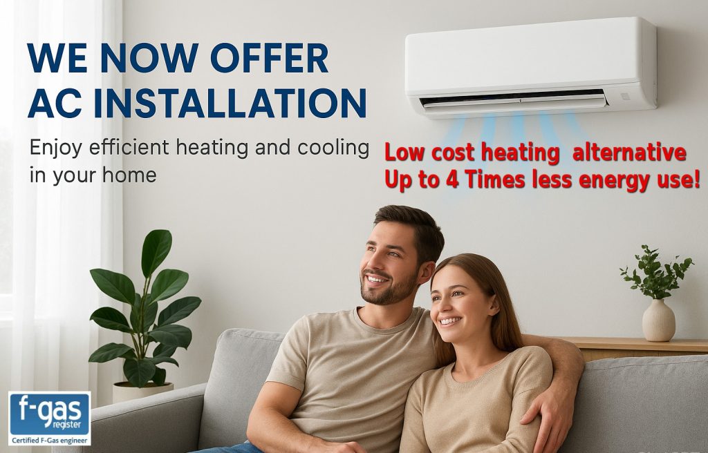 Air conditioning and Heatpumps supplied and installed